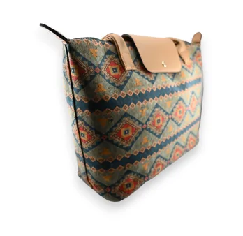 Cork bag with flap