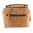 Square cork bag with daisy pattern