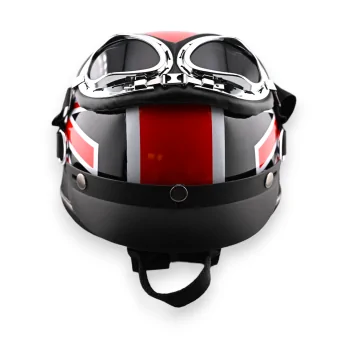 Zaino casco da moto inglese