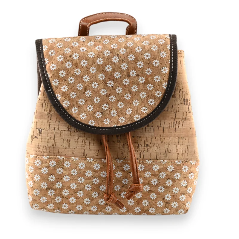 Marguerite natural cork backpack