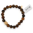 Bracelet Oeil de tigre charm bouddha