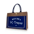 Weekend Tote Bag in Saint Tropez