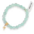 Bracelet Amazonite russe avec charm étoile