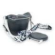 Navy blue fanny pack shoulder bag