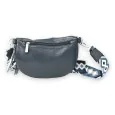 Navy blue fanny pack shoulder bag