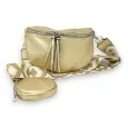 Golden shoulder fanny pack