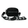 Black square shoulder bag