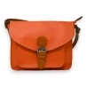 Bolso bandolera naranja tipo maletín