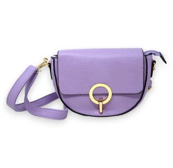 Parme shoulder bag with gold clasp chic