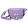 Parme shoulder bag with gold clasp chic