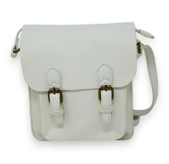 Pochette forme cartable blanc