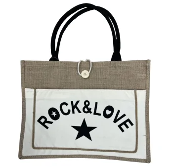 Rock & Love Tote Bag