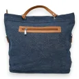 Luxuriöse Denim-Glam Handtasche