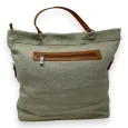 Bolso de Mano Glam Deluxe Denim Beige