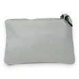 Soft shiny white star fabric wallet