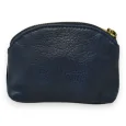 Navy blue patchwork wallet