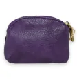 Purple patchwork wallet