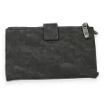 Black and silver companion wallet