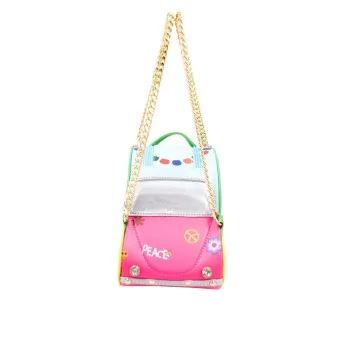 Borsa a mano design auto multicolore