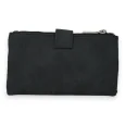 Black washed companion wallet