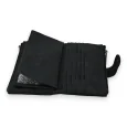 Black washed companion wallet