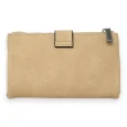 Light faded camel companion wallet