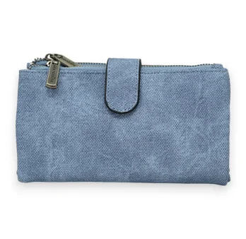 Begleitende blau Jeans verwaschene Brieftasche