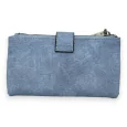 Cartera compañero azul jeans desgastado