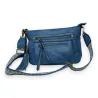 Sac bandoulière multi poches bleu jeans