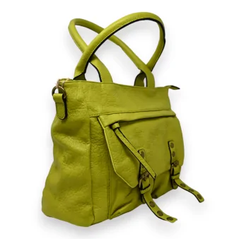 Chic anise green handbag