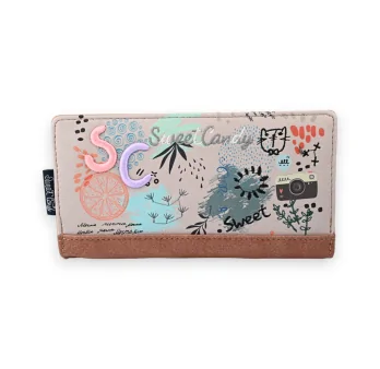 Sweet candy pink wallet