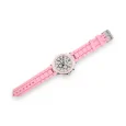 Silikonuhr Ernest in zartem Rosa mit Chrono-Zifferblatt