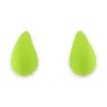 Anise green drop earrings
