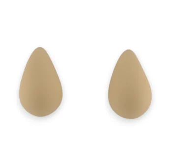 Taupe drop earrings