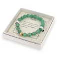 bracelet aventurine avec boite Lolilota