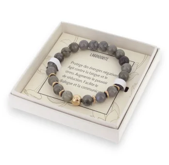 Labradorite bracelet with Lolilota box