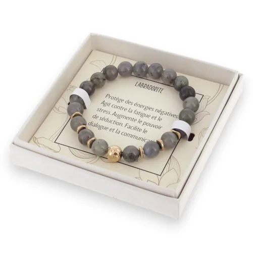 Labradorite bracelet with Lolilota box