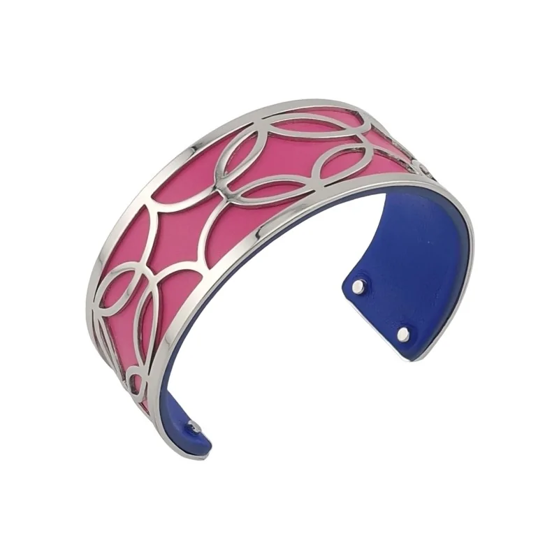 Bracciale fucsia e re blu