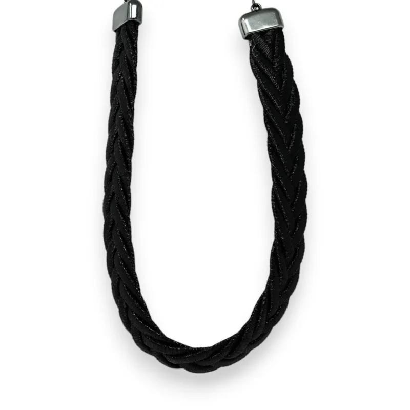 Cleopatra Fancy Necklace Black Braid