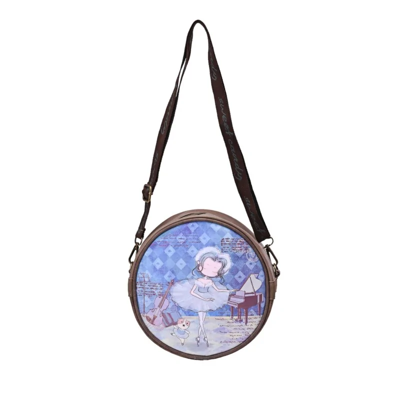 Sac bandoulière rond sweety candy danseuse étoile