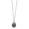 Silver Fancy Necklace with 3 Overlapping Circles