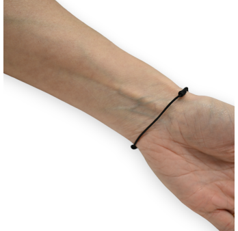 Feines elastisches Armband mit Strass Stern
