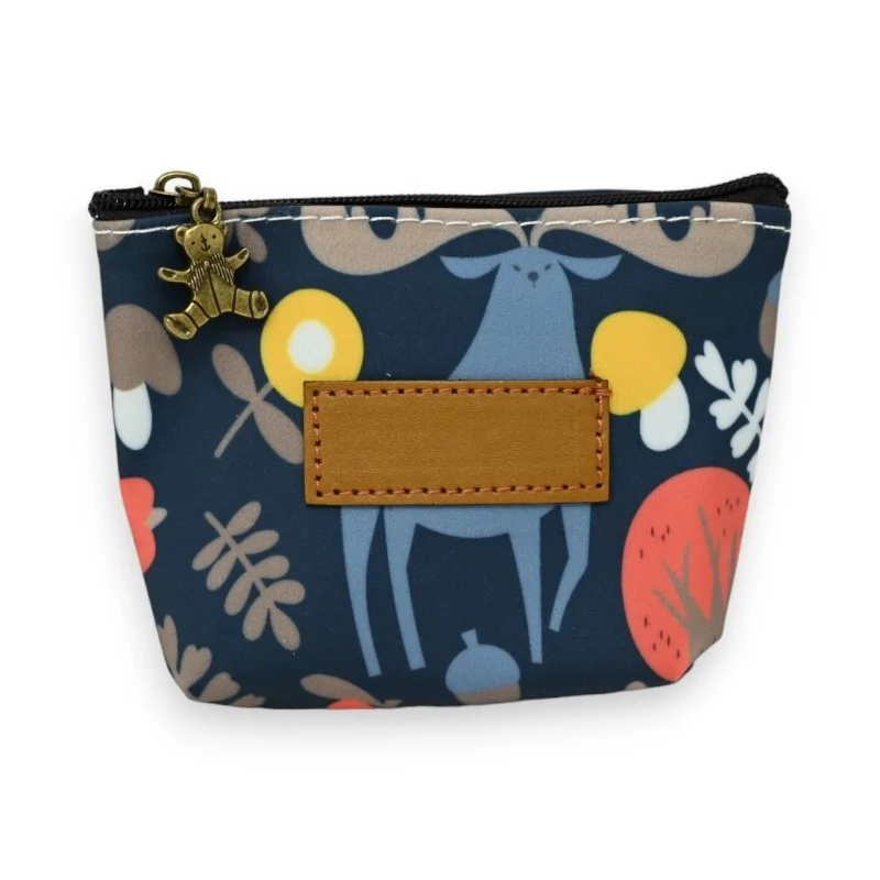 Fantasy Forest Motif Multicolored Wallet