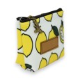 Lemon patterned purse