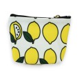 Lemon patterned purse