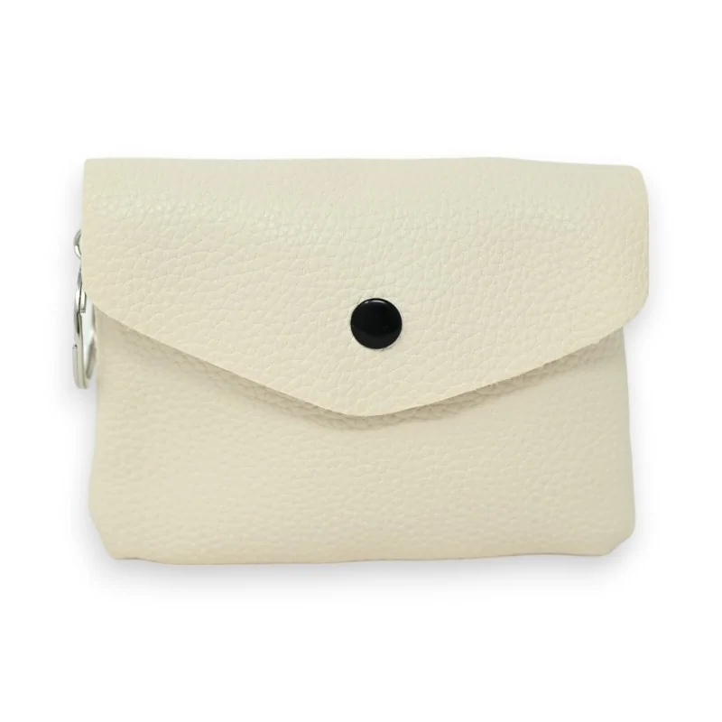 Cartera sintética beige