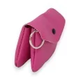 Fuschia synthetic wallet