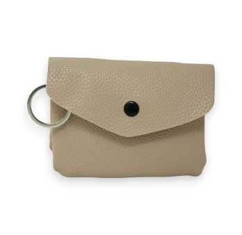 Taupe synthetic wallet