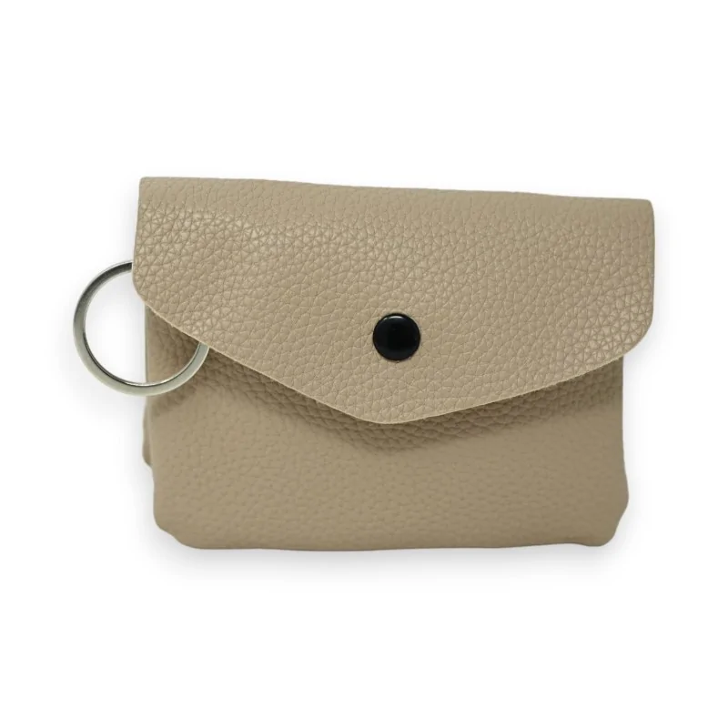 Taupe synthetic wallet