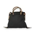 Bolso de Mano Vintage Star Negro